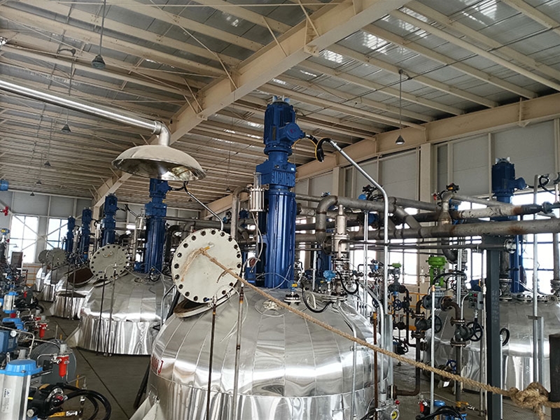 攪拌裝置現(xiàn)場